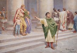 FRANCESCO COLEMAN (ITALIAN 1851-1918), THE SLAVE TRADER