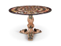 A GRAND TOUR SPECIMEN MARBLE TOP, LATE 18TH/EARLY 19TH CENTURY