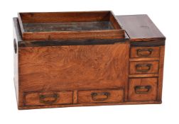 An elm 'Hibachi' table