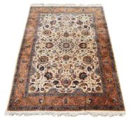 A TABRIZ CARPET, approximately 357 x 250cm