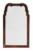 A QUEEN ANNE WALNUT CUSHION FRAMED WALL MIRROR, CIRCA 1710