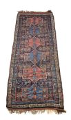 A KAZAK GALLERY CARPET, approximately 414 x 160cm
