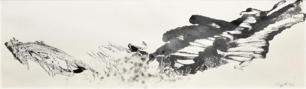 λ Bruce Tippett (British 1933-2017), Untitled (Abstract Landscape), a pair