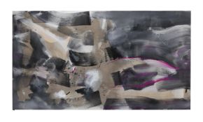 λ Bruce Tippett (British 1933-2017), Untitled (Fushia + Grey)