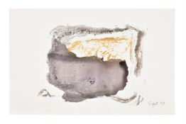 λ Bruce Tippett (British 1933-2017), Untitled (Black + Gold)