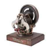 An unusual model of an internal combustion stationary engine