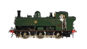 A gauge 1 Aster model of a 0-6-0 Great Western Railway Pannier tank locomotive