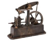 A model of a Stuart Turner live steam beam engine