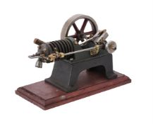 A small period air cooled side rod stationary engine