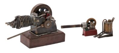 Two incomplete hot air engines