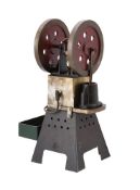 A well engineered model of a vertical hot air engine
