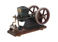 A well engineered model of Alyn Foundry 'RLE' 40cc farm petrol barn engine