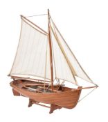 A period half hull model of 'Talmia' Hull 1873