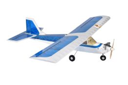 A large scale model of a radio controlled aircraft