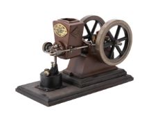 A well engineered model of Alyn Foundry 'RLE' 40cc farm petrol barn engine