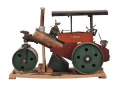 A part built 3 inch scale model of a 3 ton Wallis & Steevens of Basingstoke