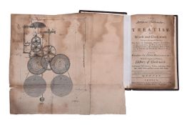 DERHAM, WILLIAM, 'THE ARTIFICIAL Clock-maker. A Treatise of Watch, and Clock-work...'