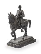 AFTER ANDREA DEL VERROCCHIO (ITALIAN, 1435-1488), A ITALIAN BRONZE STATUETTE