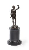 AN ITALIAN BRONZE STATUETTE OF ZEUS, 18TH/19TH CENTURY