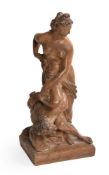AFTER GIAMBOLOGNA (1529-1608), AN ITALIAN TERRACOTTA GROUP 'FLORENCE TRIUMPHANT OVER PISA'