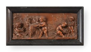LUIGI FRULLINI (ITALIAN, 1839-1897), A CARVED BOXWOOD RELIEF