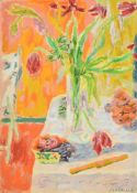 λ Jean Jules Louis Cavaillès (French 1901-1977), Nature morte aux tulipes