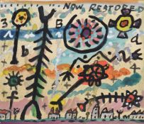 λ Alan Davie (Scottish 1920-2014), Now Restored