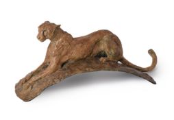 λ Theodore Gillick (Scottish b.1972), Cheetah on Lookout