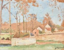 Jean Marchand (French 1883-1941), Landscape with trees