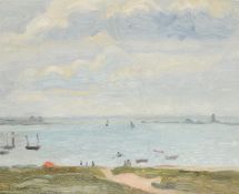 Jean Marchand (French 1883-1941), Seascape, high tide