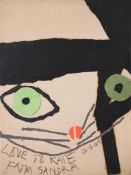 λ Sandra Blow (British 1925-2006), Untitled (cat)