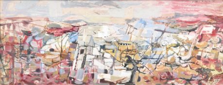 λ Clifford Fishwick (British 1923-1997), Village outskirts
