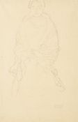 Gustav Klimt (Austrian 1862-1918), Sitzende von Vorne