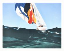 λ Donald Hamilton Fraser (British 1929-2009), Spinnaker Losing Breeze