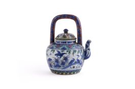 A Chinese Teapot and cover