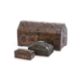 Y A Tibetan Chest with sheet copper overlay and two others - Image 2 of 8