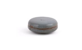 A Chinese Jun glazed cover box