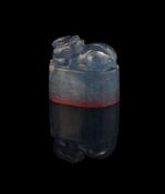 A Chinese aquamarine seal