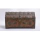 Y A Tibetan Chest with sheet copper overlay and two others - Image 5 of 8