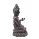 A Chinese lacquered gilt bronze figure of Buddha - Image 3 of 6