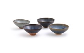 Four Chinese 'Jun' bowls