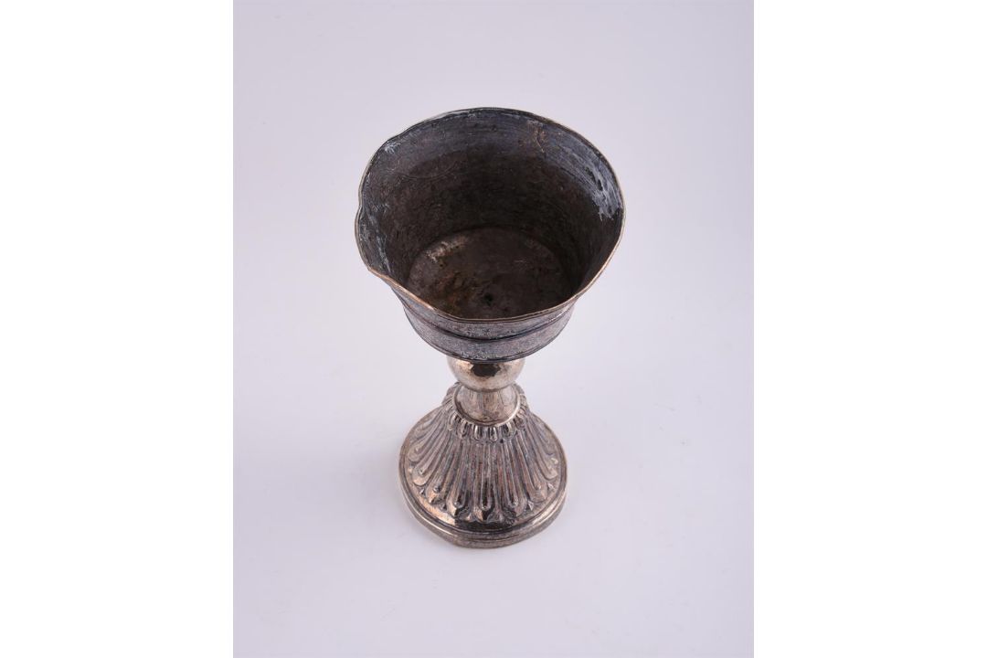 A Tibetan silver Butter Lamp - Image 2 of 3