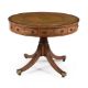 A George III mahogany drum library table - Image 1 of 4