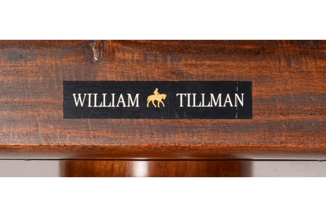 A mahogany twin pedestal dining table in George III style - Image 3 of 3