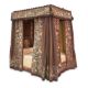 AN EBONISED OAK FOUR-POSTER, 18TH CENTURY AND LATER - Image 7 of 26