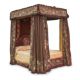 AN EBONISED OAK FOUR-POSTER, 18TH CENTURY AND LATER - Image 10 of 26