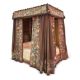 AN EBONISED OAK FOUR-POSTER, 18TH CENTURY AND LATER - Image 5 of 26