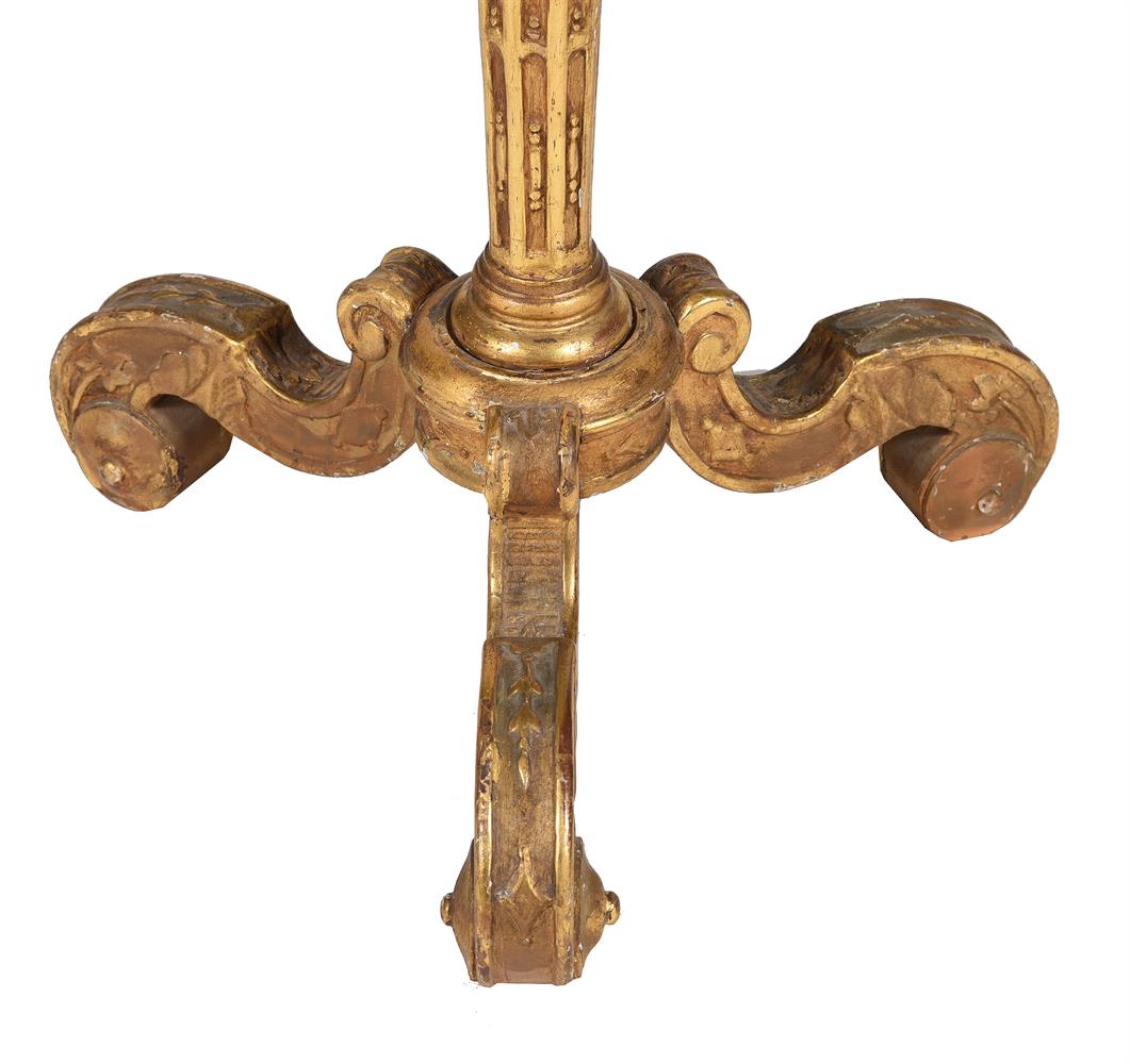A GEORGE I GILT GESSO TORCHERE, CIRCA 1720 - Image 3 of 4