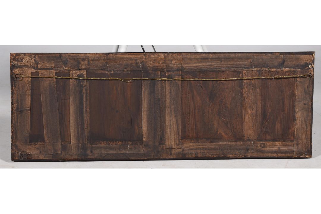 A GEORGE II WALNUT AND GILT GESSO OVERMANTEL MIRROR, CIRCA 1740 - Image 3 of 3