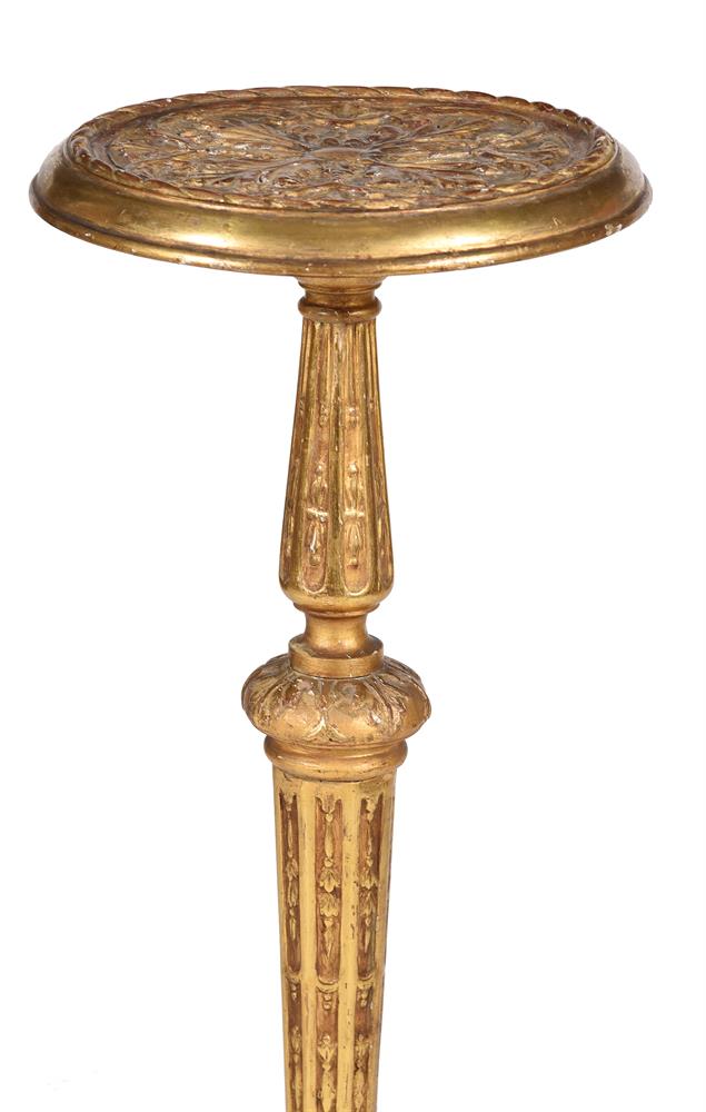A GEORGE I GILT GESSO TORCHERE, CIRCA 1720 - Image 2 of 4